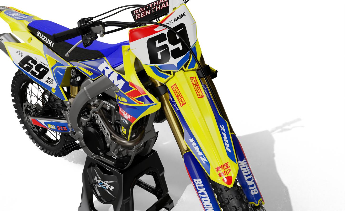 START-Grafiken Set für SUZUKI-Motorräder