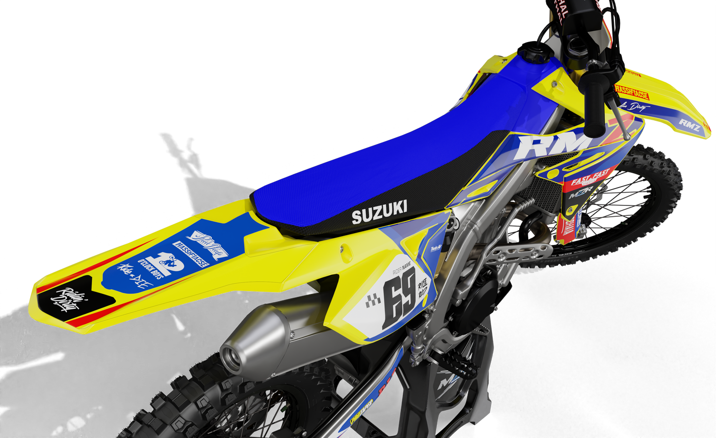 START-Grafiken Set für SUZUKI-Motorräder