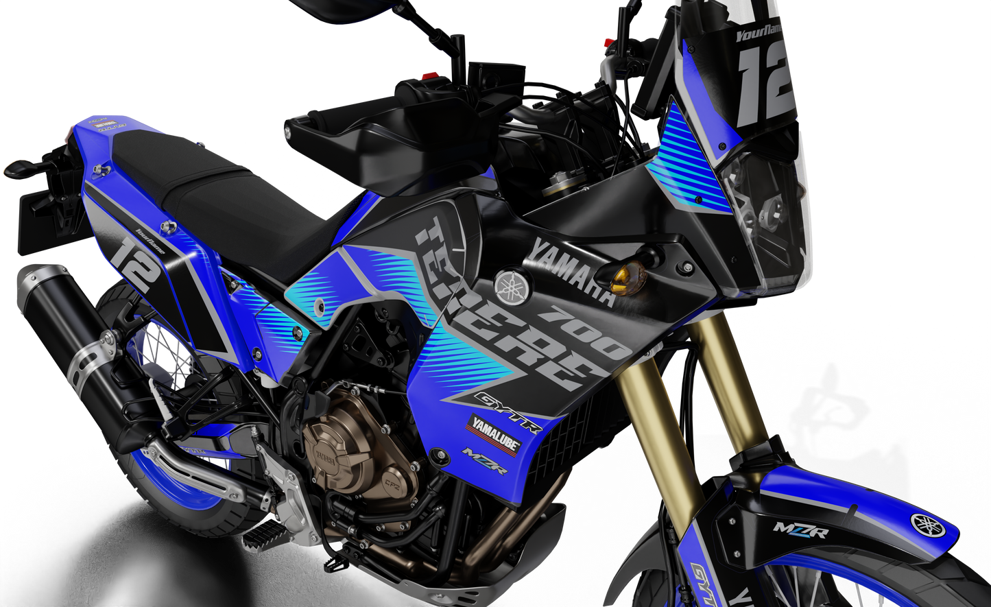 BCK graphics kit for YAMAHA TENERE 700 bikes