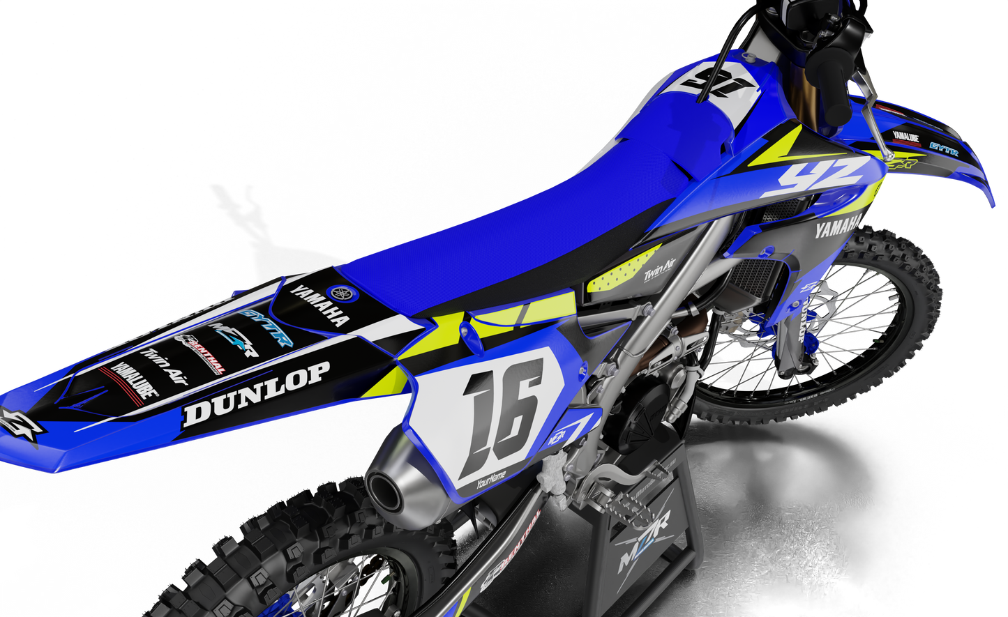 FLUO graphics kit for YAMAHA bikes