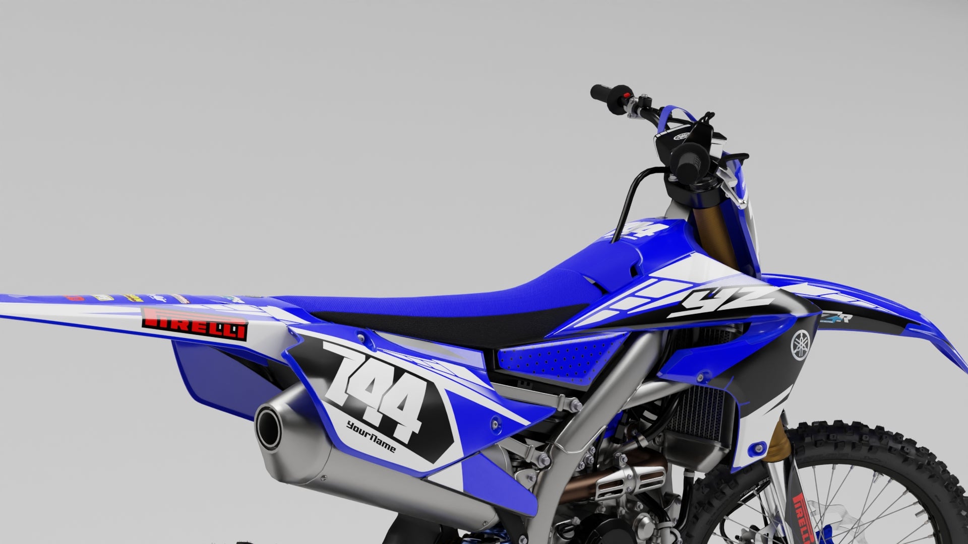 CREW graphics kit for YAMAHA bikes