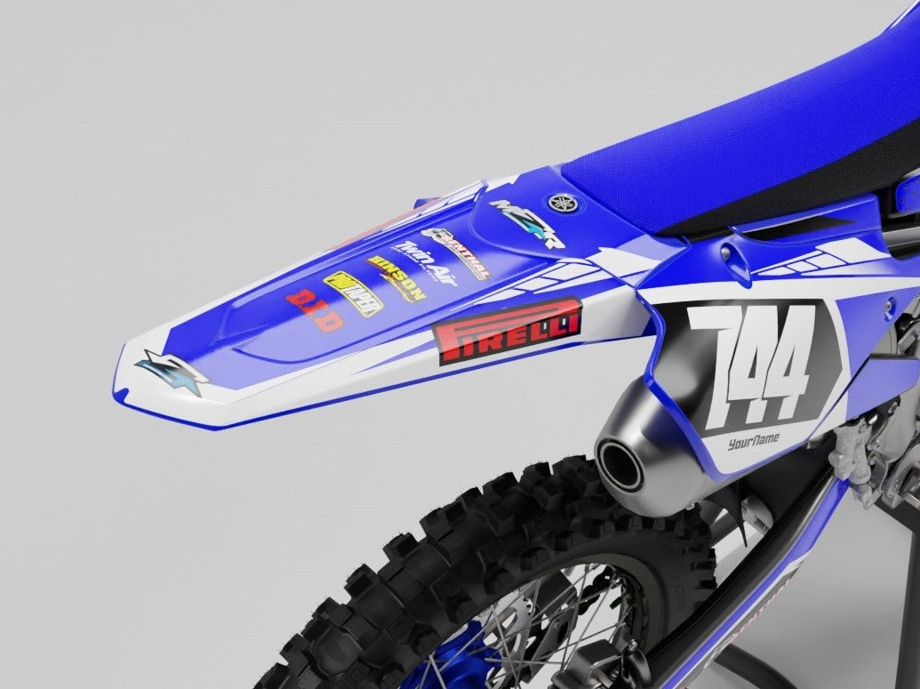 CREW graphics kit for YAMAHA bikes