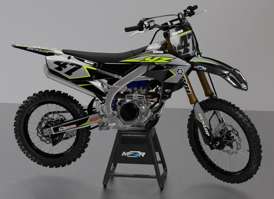 G-FLUOR graphics kit for YAMAHA bikes