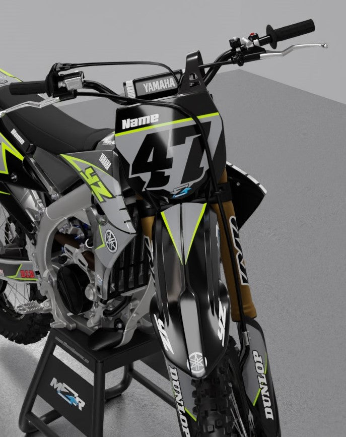 G-FLUOR graphics kit for KAWASAKI bikes