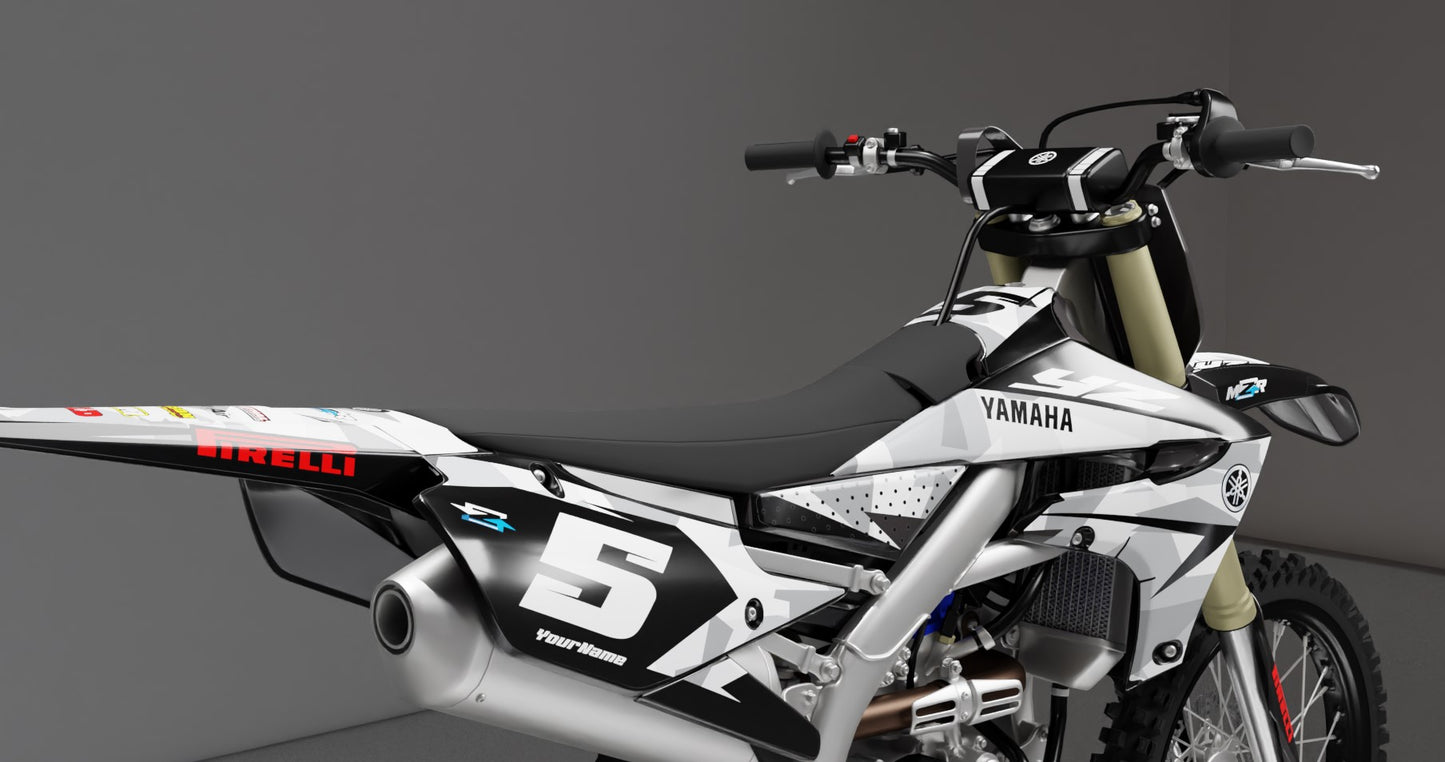 CAMO GRAY graphics kit for YAMAHA bikes