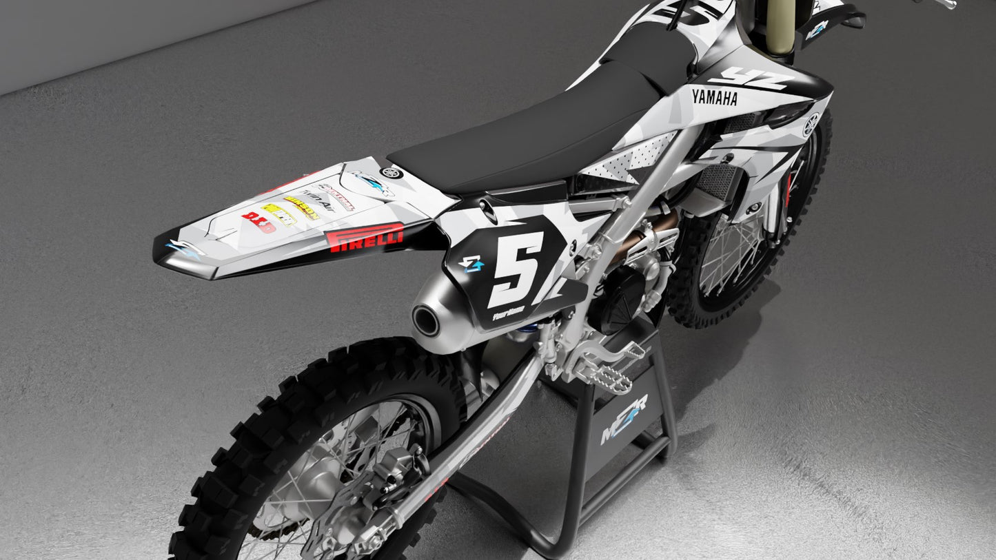 CAMO GRAY graphics kit for YAMAHA bikes