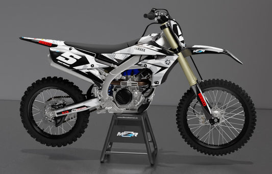 CAMO GRAY graphics kit for YAMAHA bikes