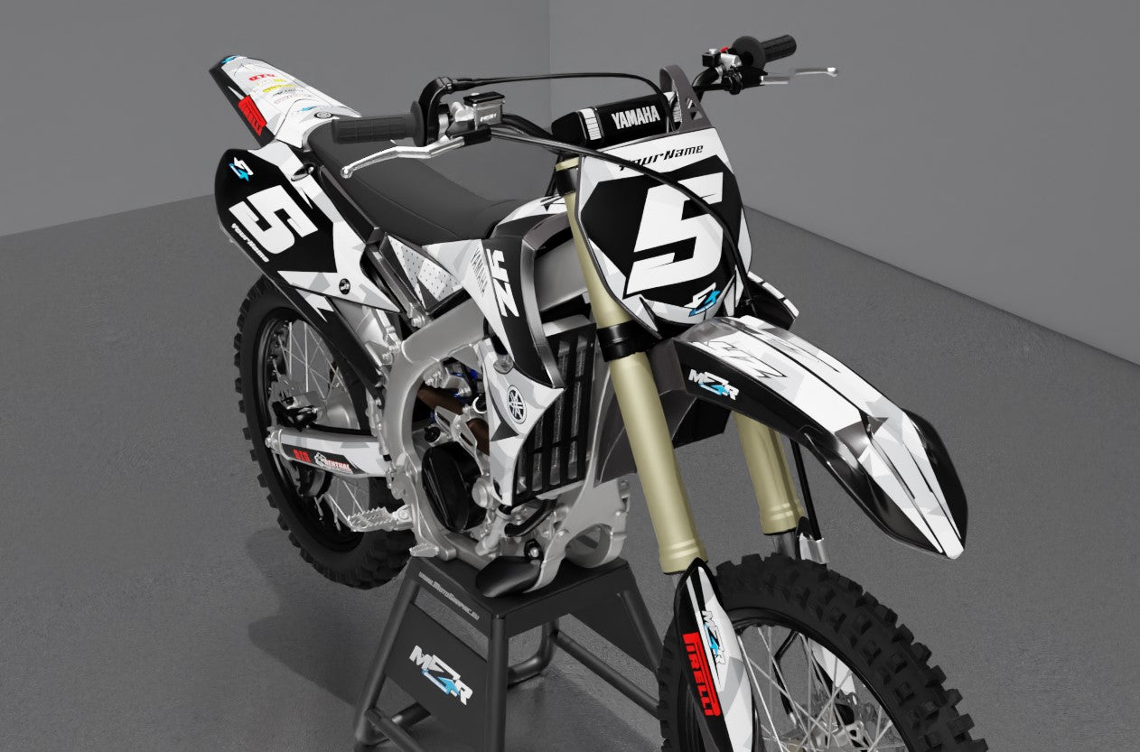 CAMO GRAY graphics kit for YAMAHA bikes